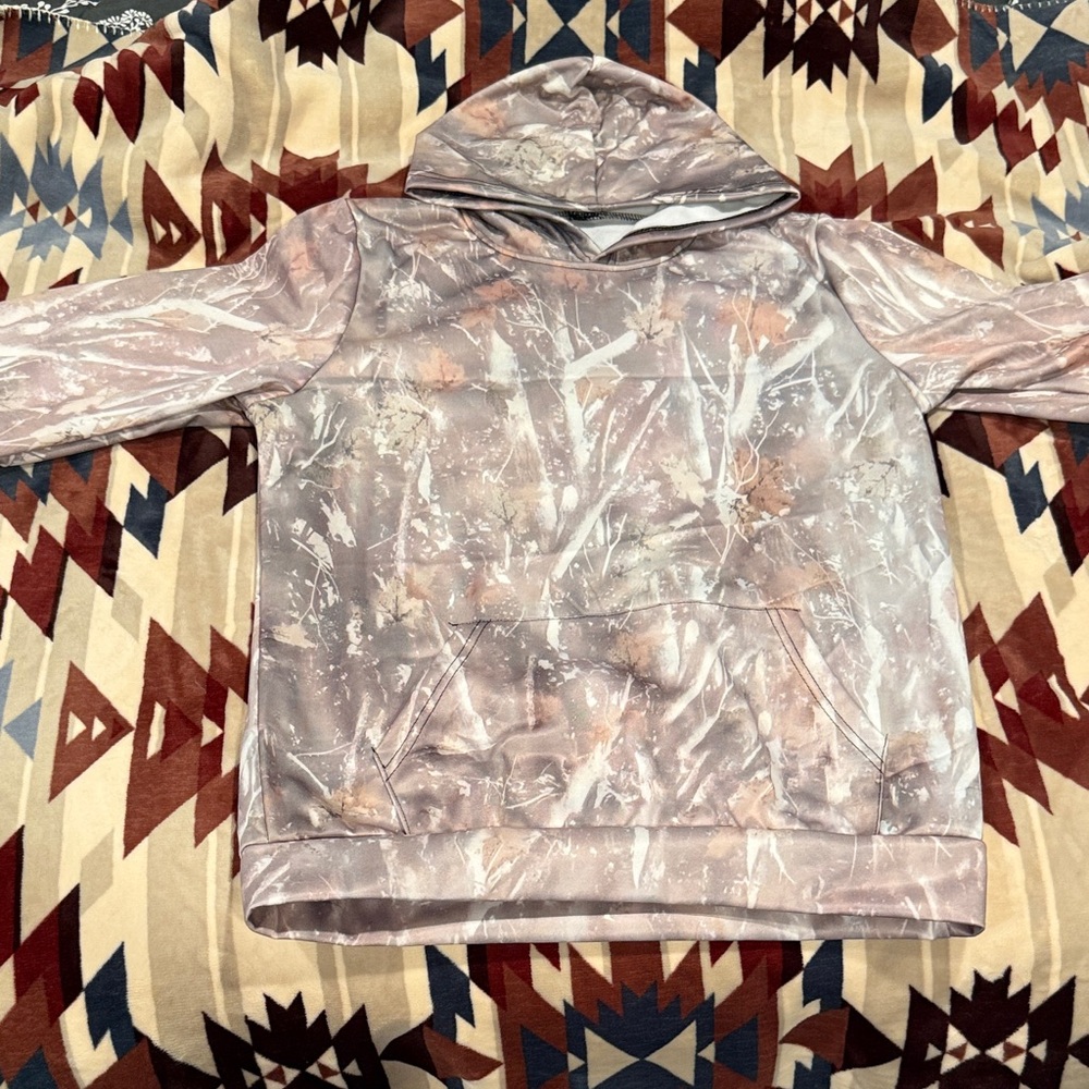 Stylish Light Camo Hoodie